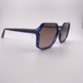 Lunettes de Soleil Femme Kelly De la Marque Gigi Studios Coloris Ecaille Bleue Opticien Stéphanie Danjou Cambrai
