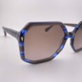 Lunettes de Soleil Femme Kelly De la Marque Gigi Studios Coloris Ecaille Bleue Opticien Stéphanie Danjou Cambrai