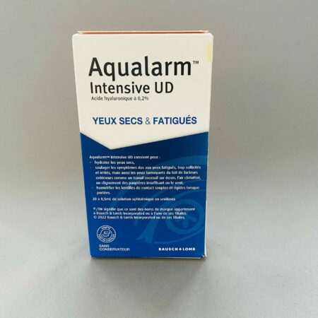 Aqualarm Intensive UD solution ophtalmique yeux secs