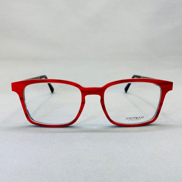 Lunettes Nodus Gold and Wood