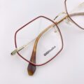 Lunettes de Vue Enfant Modèle Moon de la Marque Gigi Studios Teens Coloris Rouge Opticien Stéphanie Danjou Cambrai