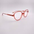 Lunettes de Vue enfant Tête à Lunettes de Caroline Abram modèle 50+26=76 Coloris Rose Opticien Stéphanie Danjou Cambrai