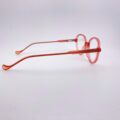 Lunettes de Vue enfant Tête à Lunettes de Caroline Abram modèle 50+26=76 Coloris Rose Opticien Stéphanie Danjou Cambrai
