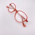 Lunettes de Vue enfant Tête à Lunettes de Caroline Abram modèle 50+26=76 Coloris Rose Opticien Stéphanie Danjou Cambrai