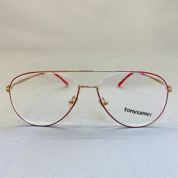 Lunettes de Vue Tonysame Ts10605 Femme de coloris Rouge Opticien Stéphanie Danjou Cambrai