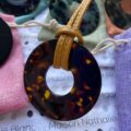 Bijou Porte-Lunettes Anneau Collier avec lien en Cuir