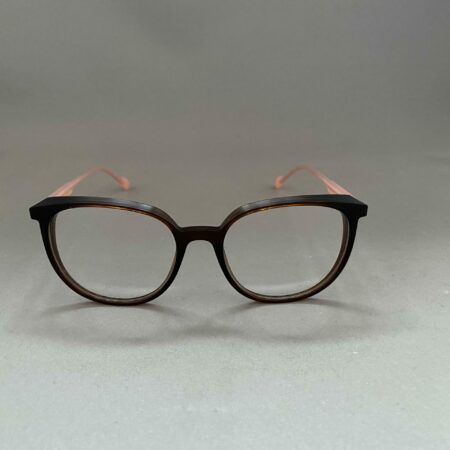 Lunettes De Vue Caroline Abram Blush Cookie Coloris Marron Rose Opticien Stéphanie Danjou Cambrai