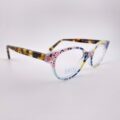 Lunettes de Vue Enfants Tic de la Marque Lafont Coloris Pastels Motifs Floral Opticien Stéphanie Danjou Cambrai