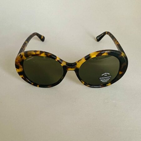 Lunettes de Soleil Bacall Mixte de la Marque Serengeti Coloris Shiny Tortoise Havana