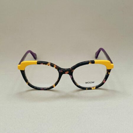 Lunettes De Vue Woow Show Up 1 Femme Ecaille Jaune Violet Opticien Stéphanie Danjou