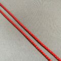 Cordon à Lunettes en Tissu Coloris Rouge - Fabrication Française