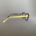 Lunettes de Vue De la Marque Wissing Modèle 3411 Coloris Marron Jaune Multicolore – Monture Unique Opticien Stéphanie danjou Cambrai