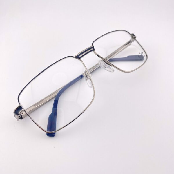 Lunettes de Vue Homme 7088 De la Marque Cazal Coloris Chrome / Noir – Image 4