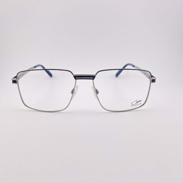 Lunettes de Vue Homme 7088 De la Marque Cazal Coloris Chrome / Noir