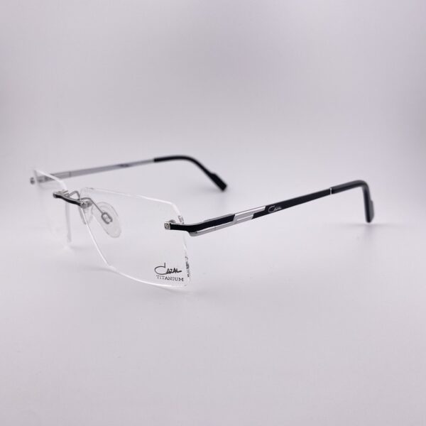 Lunettes de Vue 7097 De la Marque Cazal Coloris Argenté – Image 3