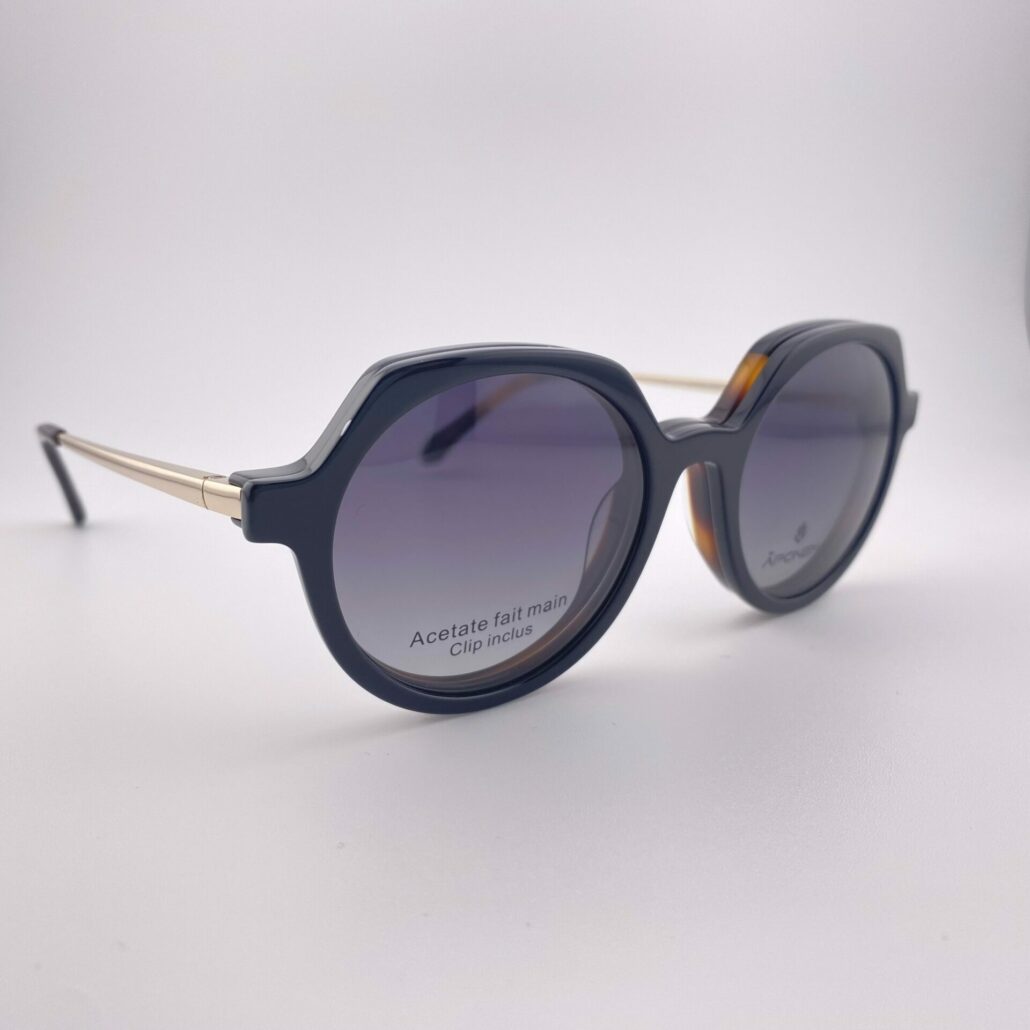 Monture De Lunettes Lucchini Collection Corsica OTA COL 04 - Violette - Pour Femme - Neuf Avec étui