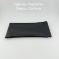 Etui Range Lunettes Souple Fermeture à Clip - Opticien Stéphanie Danjou
