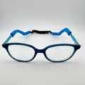 Cordon à Lunettes Elastique Enfant Bleu-Opticien Stéphanie Danjou