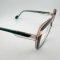 Lunettes De Vue Caroline Abram Modèle OREA Coloris Vert Pêche