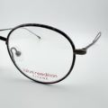 Lunettes De Vue De La Marque Lafont Réédition Titane Modèle Casanova 44 Coloris Gris Noir Ecaillé