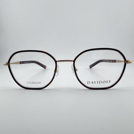 Lunettes De Vue De la Marque DavidOff Modèle DAT 123 Coloris Orange-Marron Ecaille
