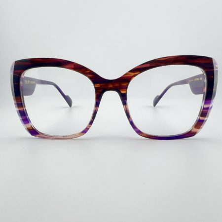 Lunettes De Vue EUPHORIA De La Marque Caroline Abram Coloris Violette Ecaille