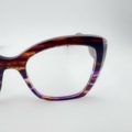 Lunettes De Vue EUPHORIA De La Marque Caroline Abram Coloris Violette Ecaille