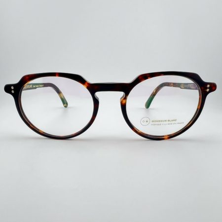Lunettes de Vue De La Marque Monsieur Blanc Modèle Thierry Coloris Marron Ecaille