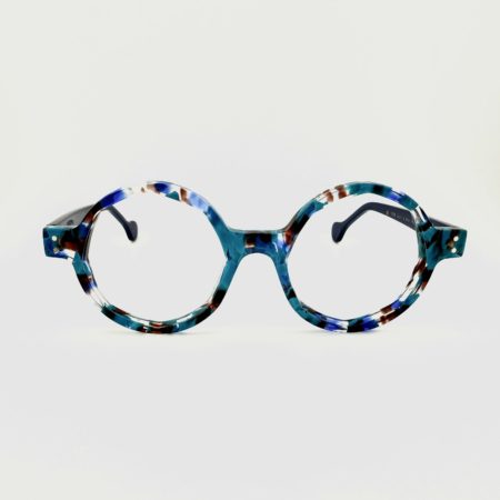 Lunettes De Vue Berecllo Modèle Arclusaz Coloris Ecaille Bleu