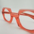 Lunettes De Vue Berecllo Modèle Gardiola Coloris Rose Orangé