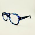 Lunettes De Vue Berecllo Modèle Norma Coloris Ecaille Bleu