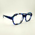 Lunettes De Vue Berecllo Modèle Norma Coloris Ecaille Bleu