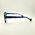 Lunettes De Vue Berecllo Modèle Norma Coloris Ecaille Bleu