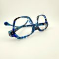 Lunettes De Vue Berecllo Modèle Norma Coloris Ecaille Bleu