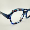 Lunettes De Vue Berecllo Modèle Norma Coloris Ecaille Bleu