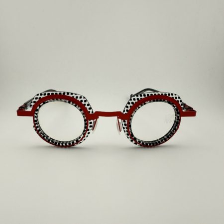 Lunettes De Vue De Stijl Modèle Rijk Coloris Rouge