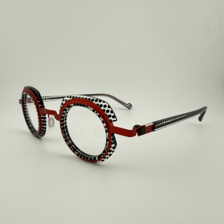 Lunettes De Vue De Stijl Modèle Rijk Coloris Rouge