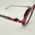 Lunettes De Vue De Stijl Modèle Rijk Coloris Rouge