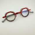 Lunettes De Vue De Stijl Modèle Rijk Coloris Rouge