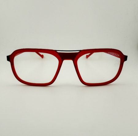 Lunettes De Vue De Stijl Modèle Teun Coloris Rouge