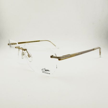 Lunettes de Vue 7102 De la Marque Cazal Coloris Doré Argenté