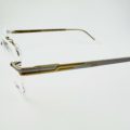 Lunettes de Vue 7102 De la Marque Cazal Coloris Doré Argenté
