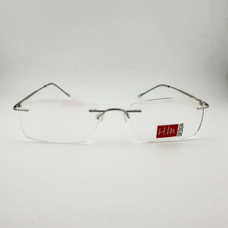 Lunettes de Vue H.M Design De La Marque H.Mahéo Coloris Argenté