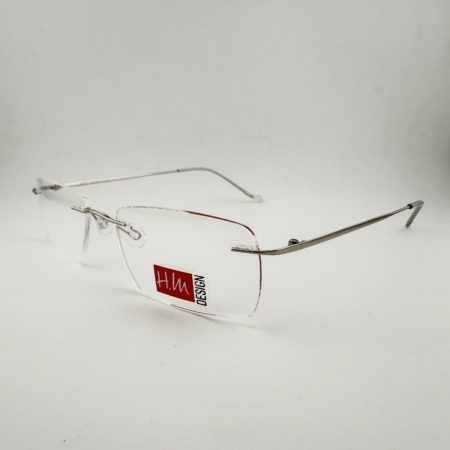 Lunettes de Vue H.M Design De La Marque H.Mahéo Coloris Argenté