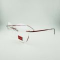 Lunettes de Vue H.M Design De La Marque H.Mahéo Coloris Rouge