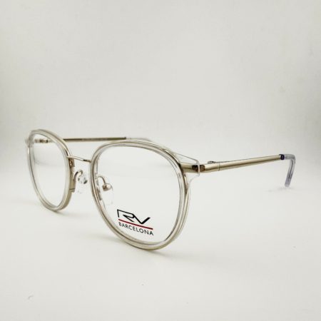 Lunettes de Vue RV Barcelona De La Marque H.Mahéo Coloris Translucide