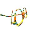 Lunettes de Vue De la Marque Wissing Modèle 3483 Coloris Jaune Orange Vert / Multicolore – Opticien Stéphanie Danjou Cambrai