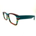 Lunettes de Vue De la Marque Wissing Modèle 3222 Coloris Multicolore Bleu Vert Bordeau Rectangulaire – Opticien Stéphanie Danjou Cambrai