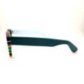 Lunettes de Vue De la Marque Wissing Modèle 3222 Coloris Multicolore Bleu Vert Bordeau Rectangulaire – Opticien Stéphanie Danjou Cambrai