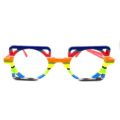 Lunettes de Vue De la Marque Wissing Modèle 3398 Coloris Rose / Multicolore – Opticien Stéphanie Danjou Cambrai